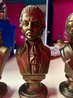 Buste van 4 componisten, Verzamelen, Beelden en Beeldjes, Ophalen, Gebruikt, Mens