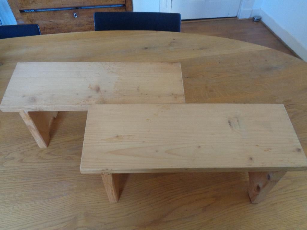Houten meditatie bankje, Ophalen of Verzenden, Zo goed als nieuw, Overig