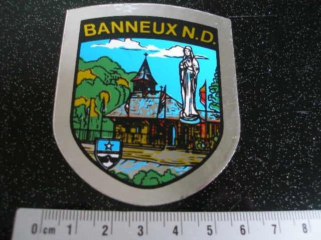 folie sticker banneux n.d., Verzamelen, Verzenden, Zo goed als nieuw, Overige typen