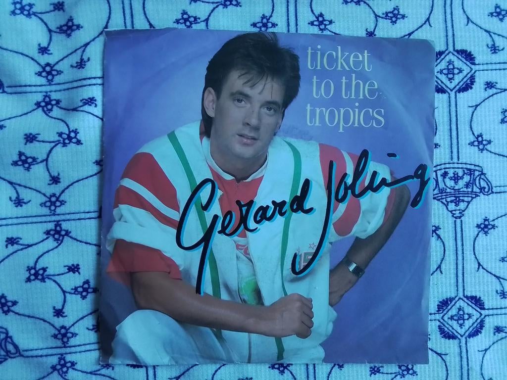 Gerard joling             Ticket to the tropics, Cd's en Dvd's, Vinyl Singles, Ophalen of Verzenden, Zo goed als nieuw, Pop, Single