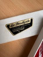 Antieke verzilverde lepel met porseleinen inleg, Antiek en Kunst, Antiek | Bestek, Ophalen