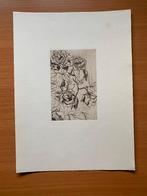 ets Floris Verster - ROZEN - 1891 - Nederlandsche Etsclub -, 1800 - 1899, Ets, Ophalen of Verzenden, Flora en Fauna