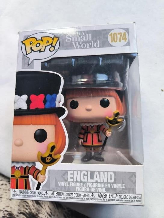 Funko Pop! Disney It's a Small World England 1074, Ophalen of Verzenden, Zo goed als nieuw