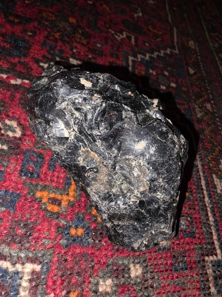 Steen ijzer Mars meteoriet met fusionkorst, Ophalen of Verzenden