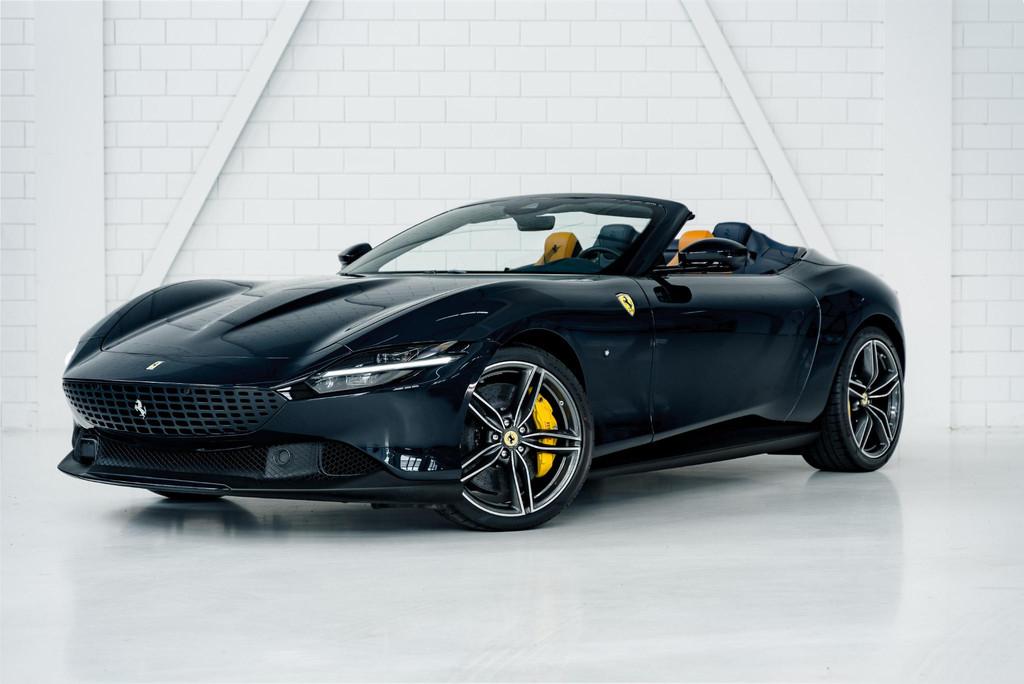 Ferrari Roma Spider 3.9 V8 *Blu Pozzi* | Passenger Display |, Auto's, Ferrari, Automaat, Overige kleuren, Cabriolet, 4 stoelen