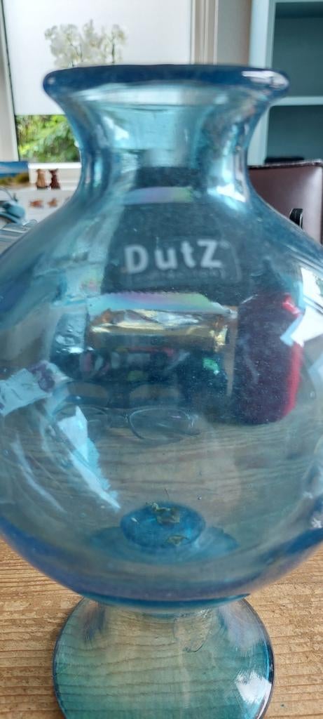 Vaas blauw Dutz, Ophalen of Verzenden