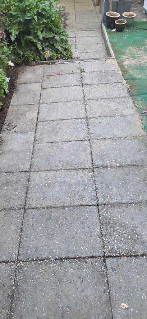 Tuinbestrating, Ophalen, Gebruikt, 10 m² of meer, Beton