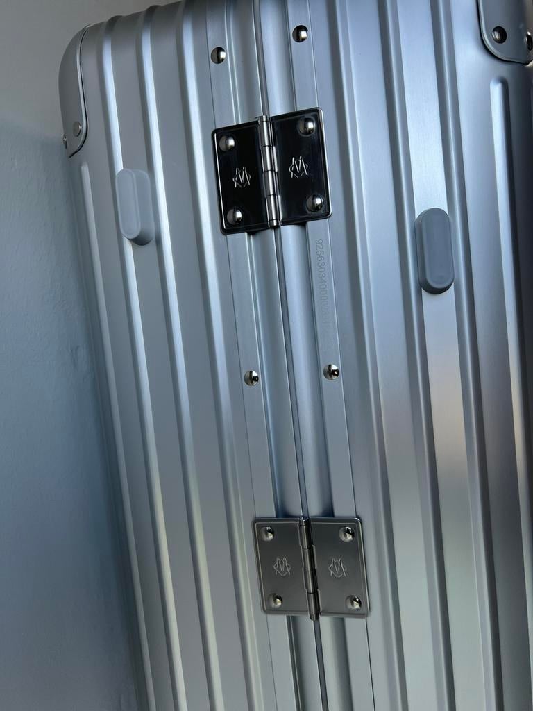 RIMOWA Original Check-In M – Aluminium Koffer (Zilver), Overige materialen, Ophalen of Verzenden, Zo goed als nieuw, 35 tot 45 cm