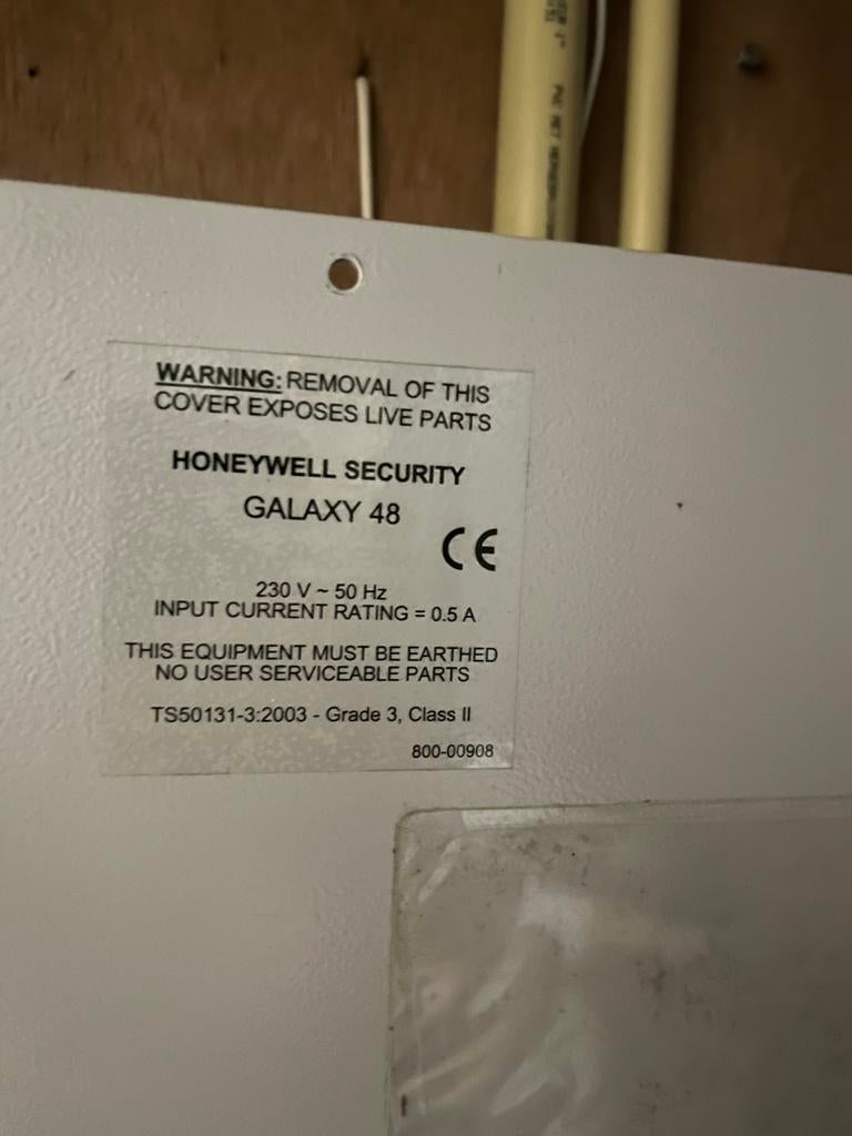 Honeywell security galaxy 48, Doe-het-zelf en Verbouw, Ophalen, Gebruikt, Compleet systeem, Overige soorten