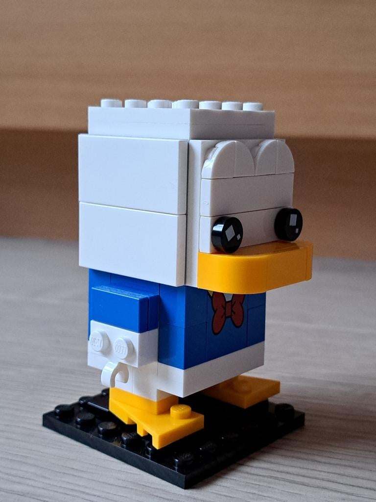 Lego BrickHeadz Donald Duck 40377, Gebruikt, BrickHeadz, Lego, Ophalen of Verzenden