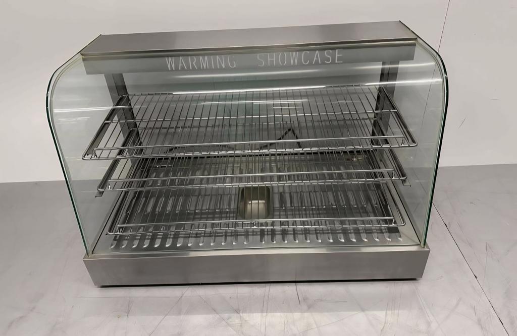 Professionele Warmhoudvitrine  95cm x 55 cm, Ophalen of Verzenden, Gebruikt