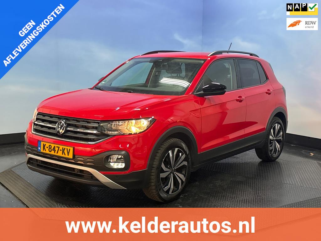 Volkswagen T-Cross 1.0 TSI Life Business, Trekhaak, Carplay,, Gebruikt, Origineel Nederlands, Bedrijf, Bluetooth