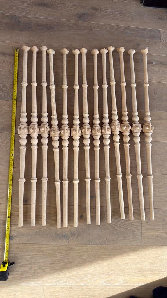 Trapspijlen/ sierbalusters / amsterdammertjes, Doe-het-zelf en Verbouw, Ophalen, Nieuw, Trap, 2 tot 4 meter