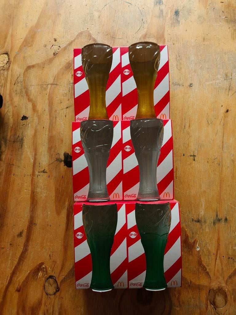 MacDonalds Coca Cola glazen 2024, Ophalen, Nieuw, Frisdrankglas