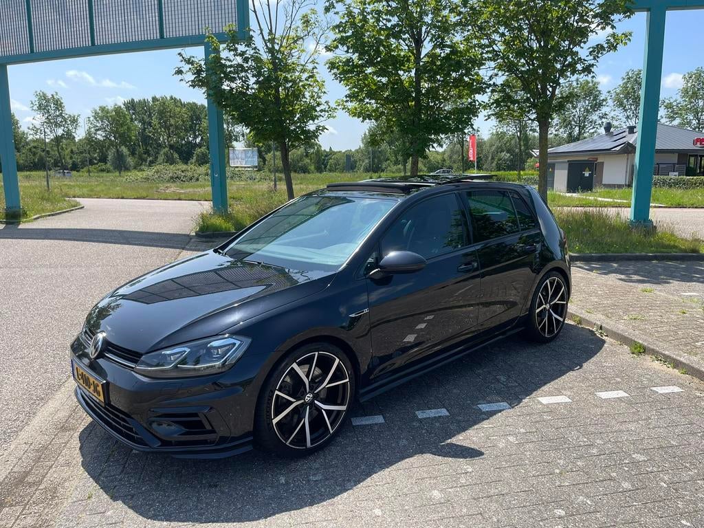 Volkswagen Golf 2.0 TSI 420PK 4Motion 5D 2019 Zwart, Auto's, 4 cilinders, 1984 cc, 75 €/maand, Handgeschakeld