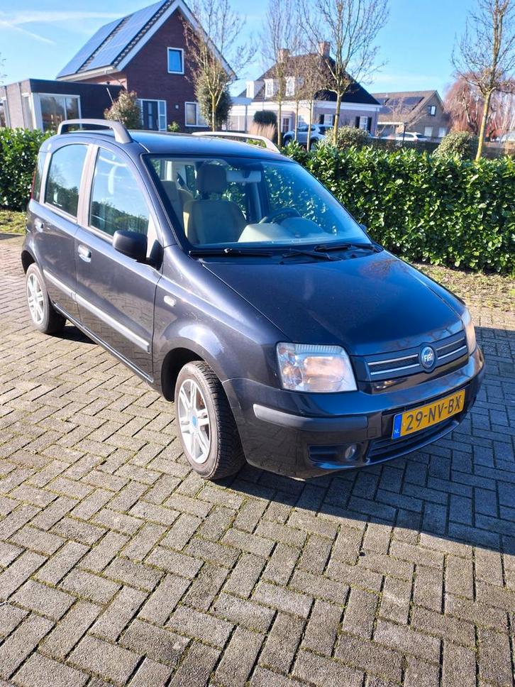 Fiat Panda 1.2 2004 Zwart, Auto's, Fiat, Particulier, Panda, Benzine, C, Hatchback, Handgeschakeld, Origineel Nederlands, Zwart