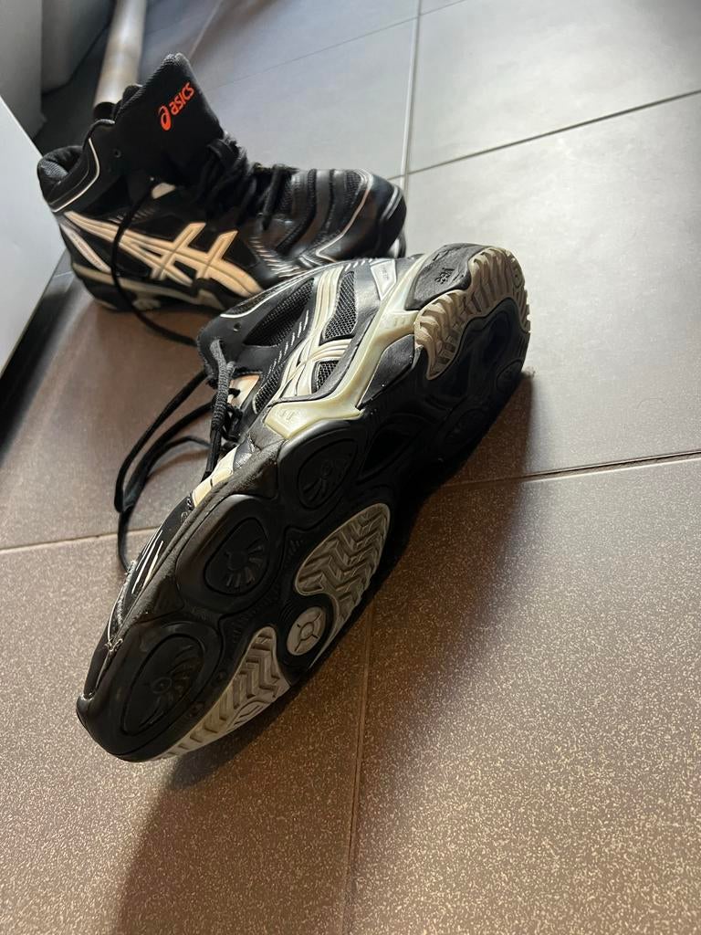 Asics zaalschoenen maat 40,5, Sport en Fitness, Korfbal, Ophalen of Verzenden, Gebruikt, Schoenen