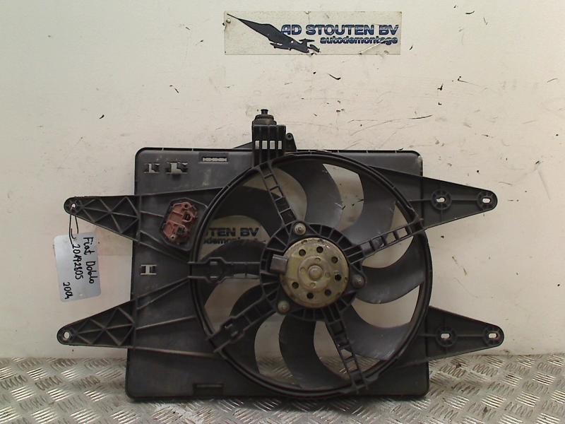 Koelventilator Fiat Doblo (223A/119) (2001-10/2005-09), FCA Germany GmbH, Gebruikt, IPC D1-09 Bahnhofsplatz, Rüsselsheim am Main 65423, , Duitsland