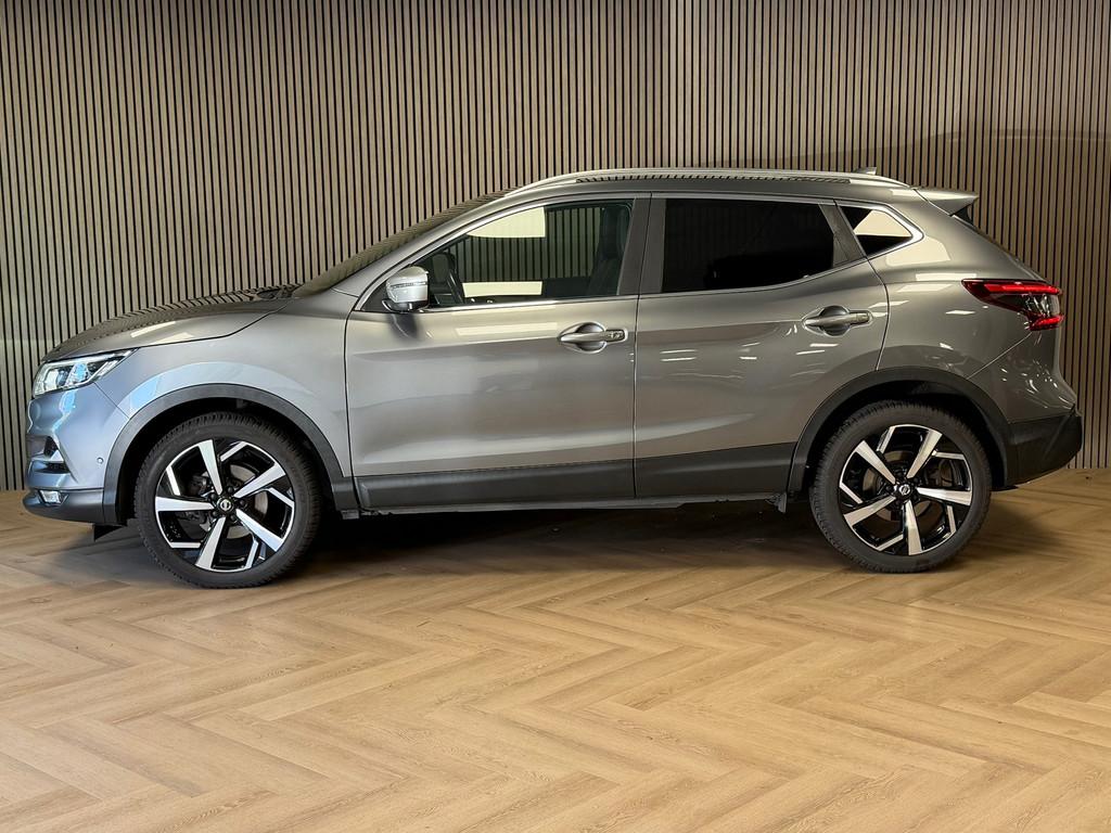 Nissan Qashqai 1.2 Tekna + PANORAMADAK LEDER MEMORY 360 CAME, Auto's, Nissan, Voorwielaandrijving, Gebruikt, 4 cilinders, 116 pk