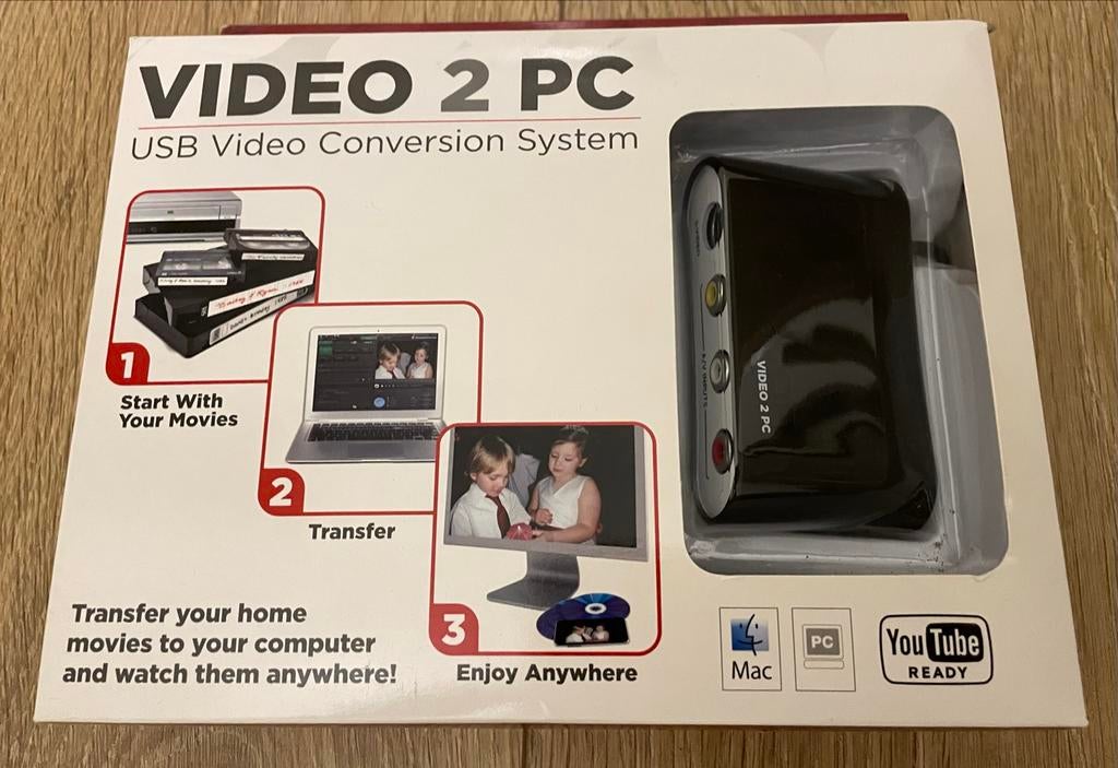 ION Video 2 PC USB Video Converter - Nieuw in doos, Ophalen of Verzenden, Nieuw