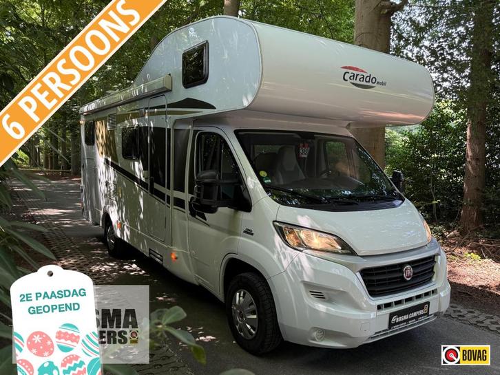 Carado A 700 Alkoof 77000 km Airco Levelsysteem 6 persoons, Caravans en Kamperen, Campers, Bedrijf, tot en met 6, Alkoof, Carado