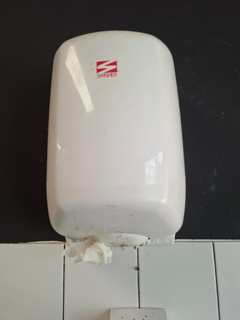 Torkrolhouders, Ophalen, Kunststof, Wit, Overige merken