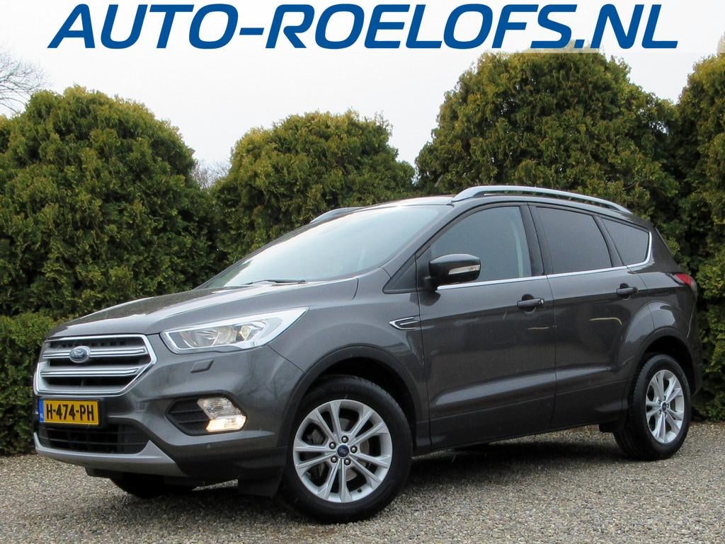 Ford Kuga 1.5 EcoBoost Titanium*Navi*Camera*Trekhaak*, Auto's, Ford, Voorwielaandrijving, 4 cilinders, 150 pk, Leder en Stof