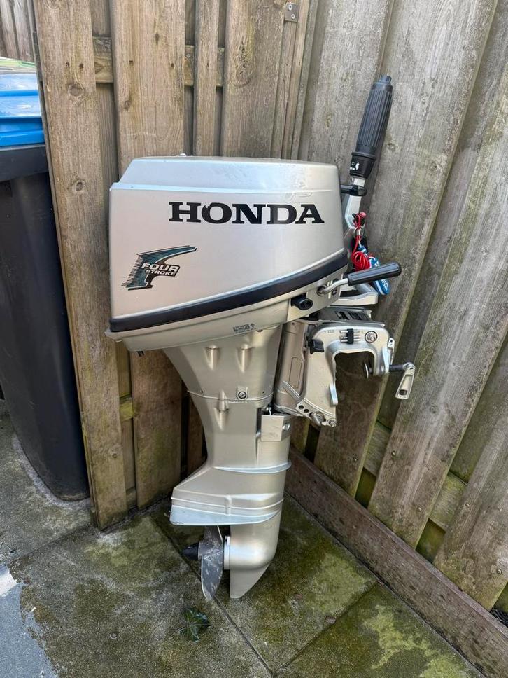 Honda 6 pk 4 takt Buitenboordmotor, Watersport en Boten, Overige Watersport en Boten, Gebruikt, Ophalen