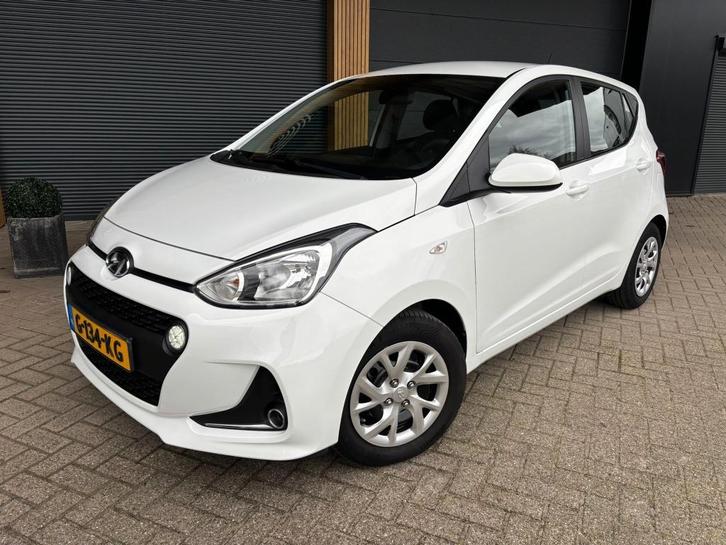 Hyundai i10 1.0i 66pk 2019 Wit ORG NL, Auto's, Hyundai, Bedrijf, i10, ABS, Airbags, Airconditioning, Alarm, Bluetooth, Boordcomputer