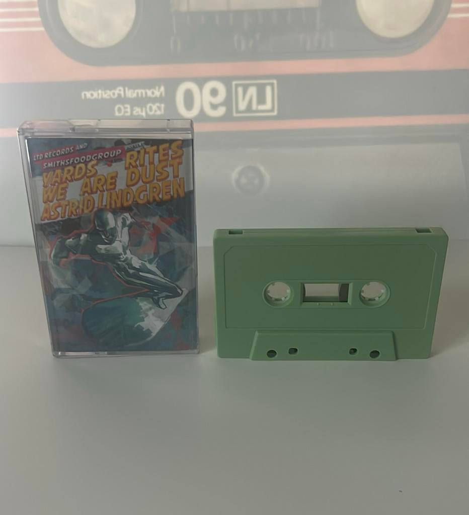 Yards / Rites / We Are Dust / Astrid Lindgren – Split, Cd's en Dvd's, Cassettebandjes, Ophalen of Verzenden, Gebruikt, 1 bandje