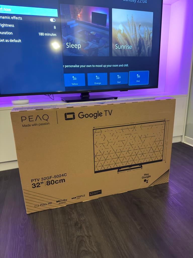 Peaq 32 inch smart tv, Ophalen of Verzenden, Nieuw, 50 Hz, Overige merken