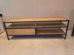 Jysk tv-meubel met lade - industrieel design, Ophalen, Gebruikt, 25 tot 50 cm, Minder dan 100 cm