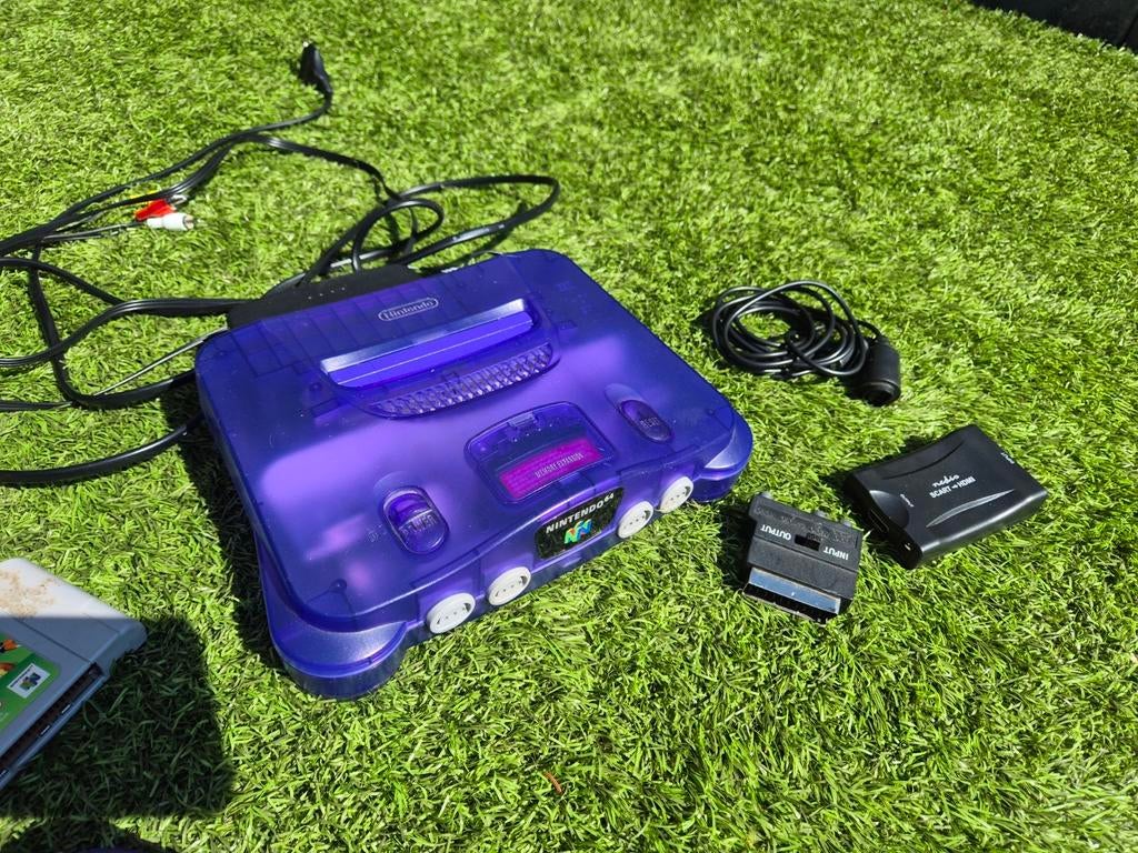 Nintendo 64 met Super Mario 64 en alle toebehoren, Ophalen of Verzenden