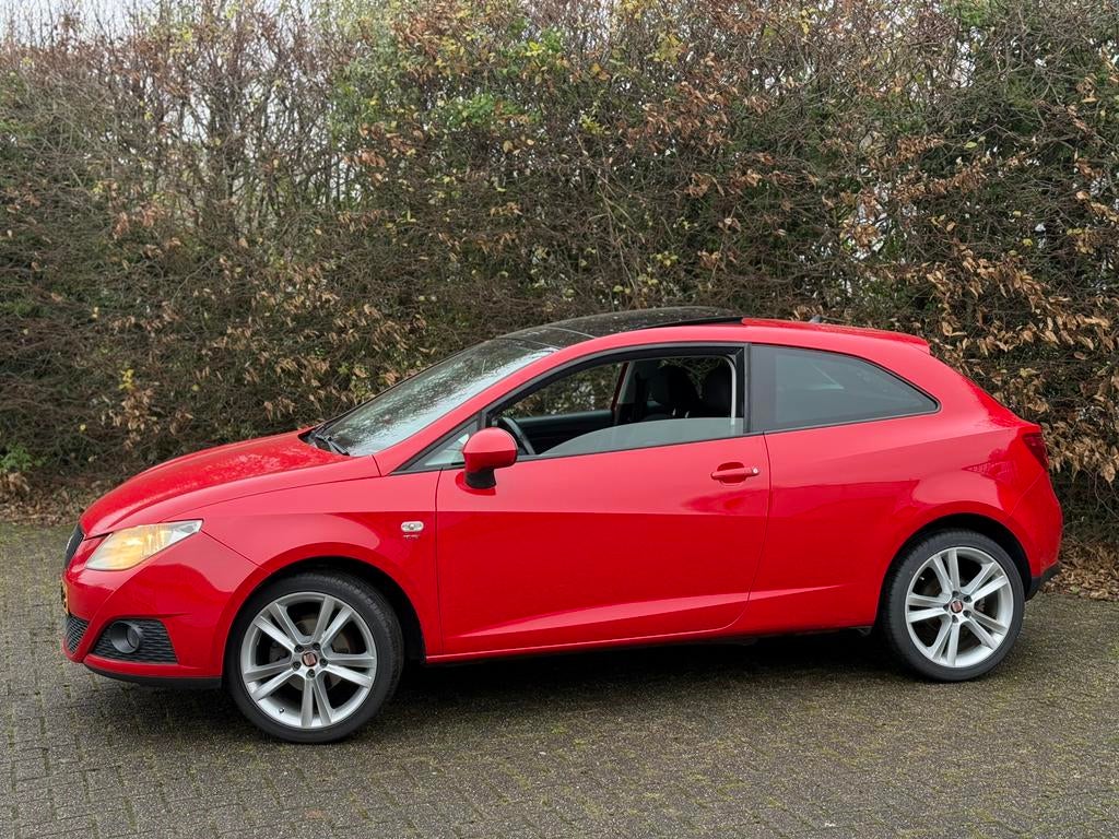 Seat Ibiza 1.2 TSI 77KW 2011 Rood, Auto's, Seat, Voorwielaandrijving, Euro 5, Stof, 40 €/maand