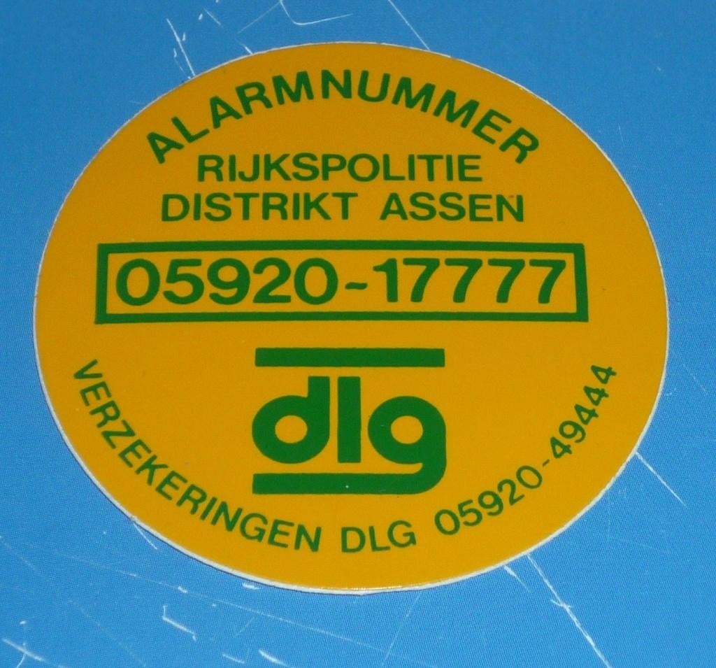 Rijkspolitie Assen, Ophalen of Verzenden, Overige soorten, Nederland, Overige typen