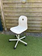 Witte bureaustoel, Ophalen, Gebruikt, Wit, Bureaustoel