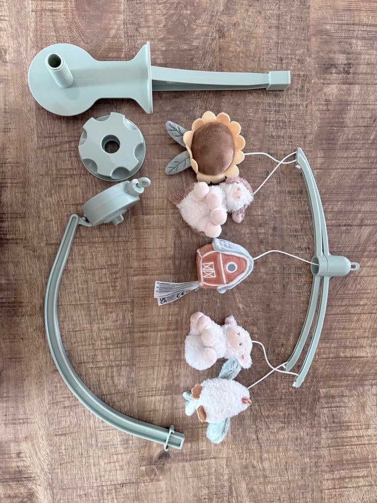 Little Dutch Muziekmobiel Little Farm, Kinderen en Baby's, Ophalen, Zo goed als nieuw, Mobiel, Met geluid