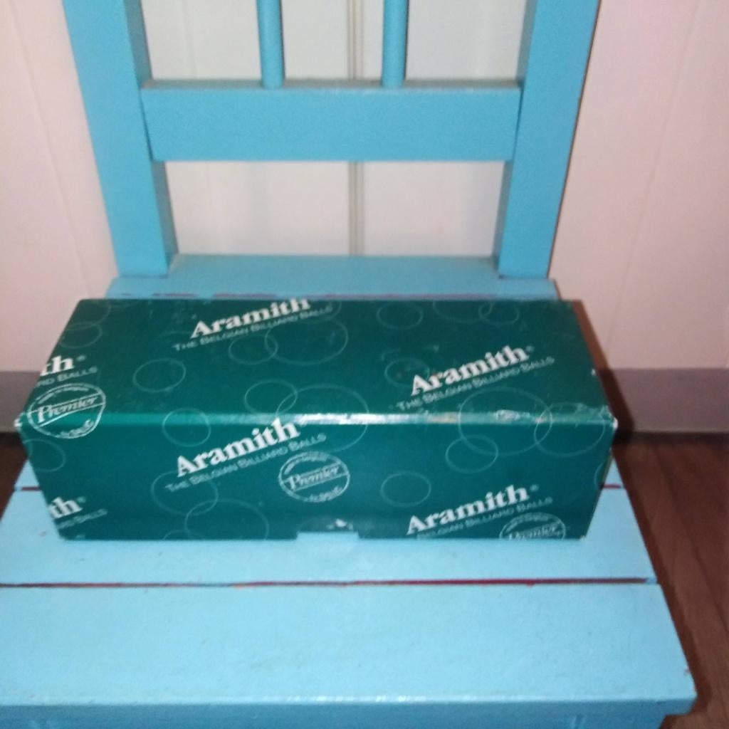 Setje biljartballen gebruikt, Ophalen, Gebruikt, Keu of Ballen