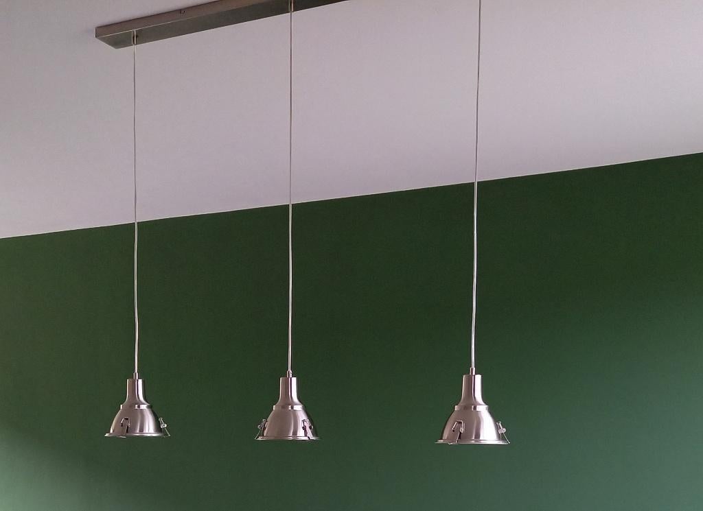 Eettafel lamp, Huis en Inrichting, Lampen | Hanglampen, Ophalen, Overige materialen, Gebruikt, Modern