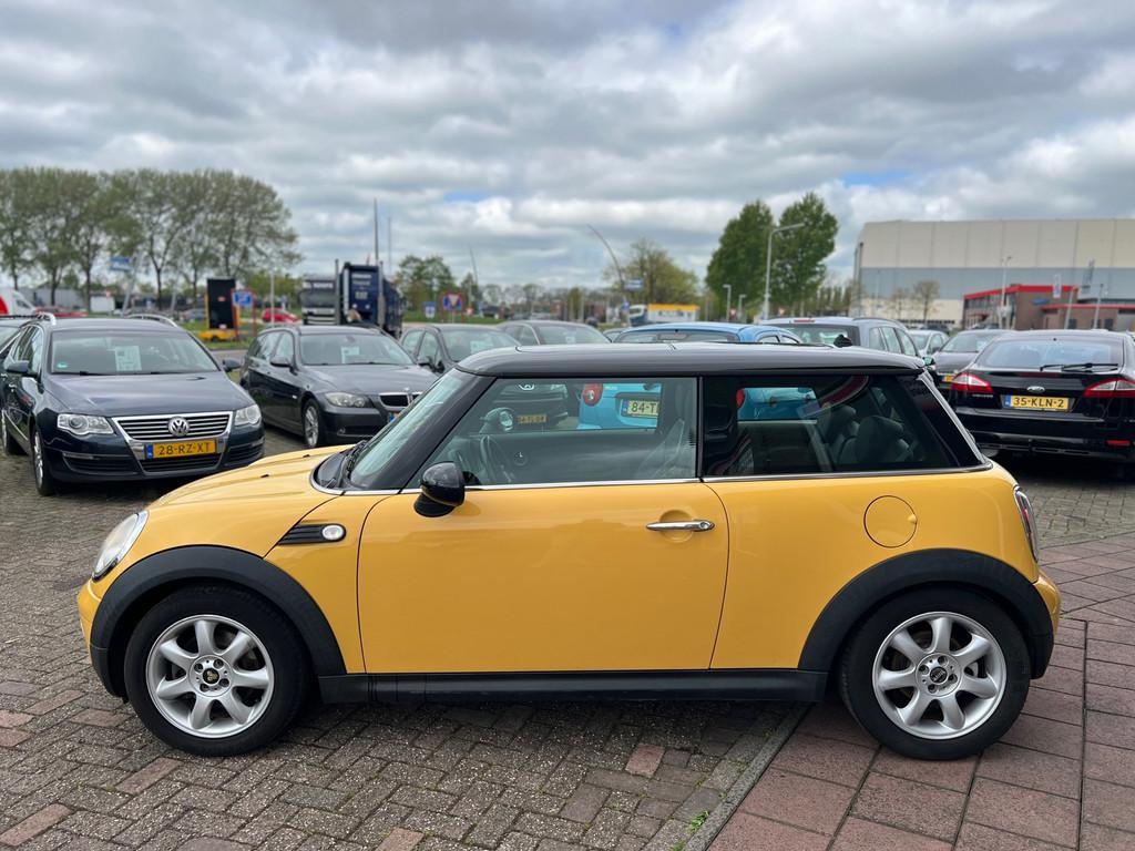 Mini Mini 1.6 Cooper Chili - Leder - Pano - Clima - 2007, Auto's, Mini, Voorwielaandrijving, Gebruikt, 4 stoelen, 49 €/maand