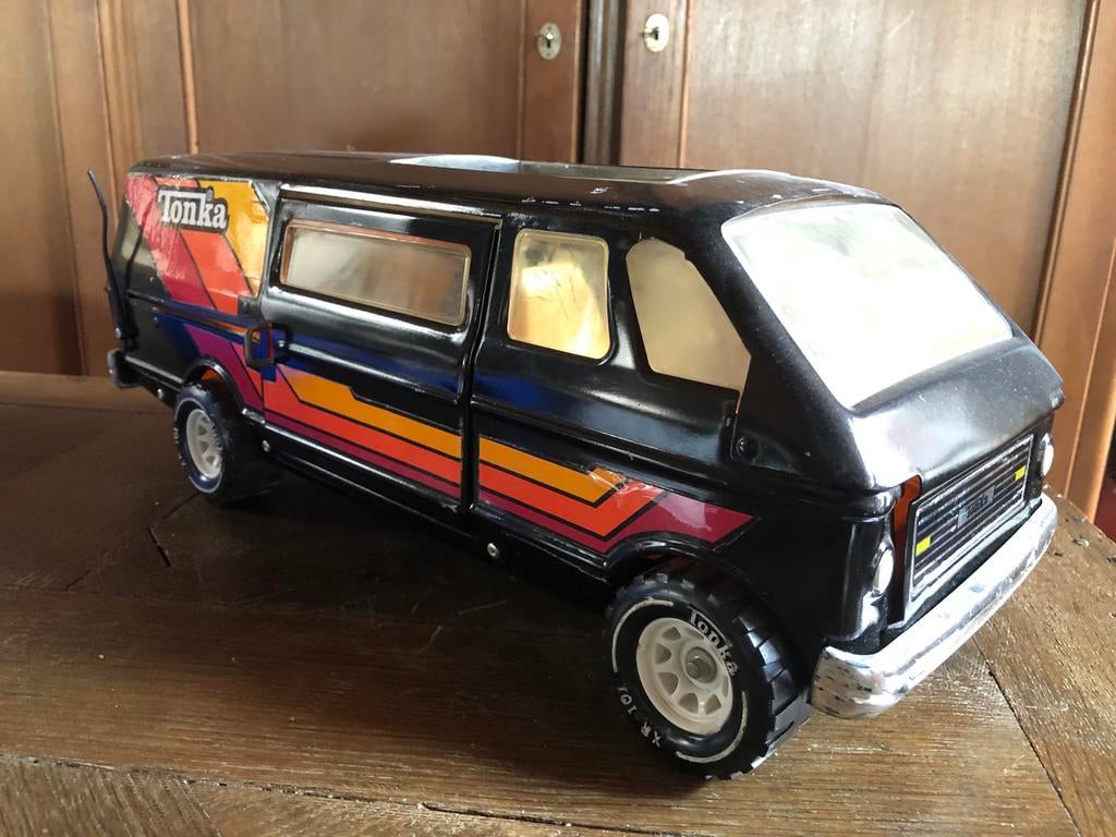 Vintage Tonka speelgoedbus 1970, Verzamelen, Speelgoed, Ophalen of Verzenden, Gebruikt