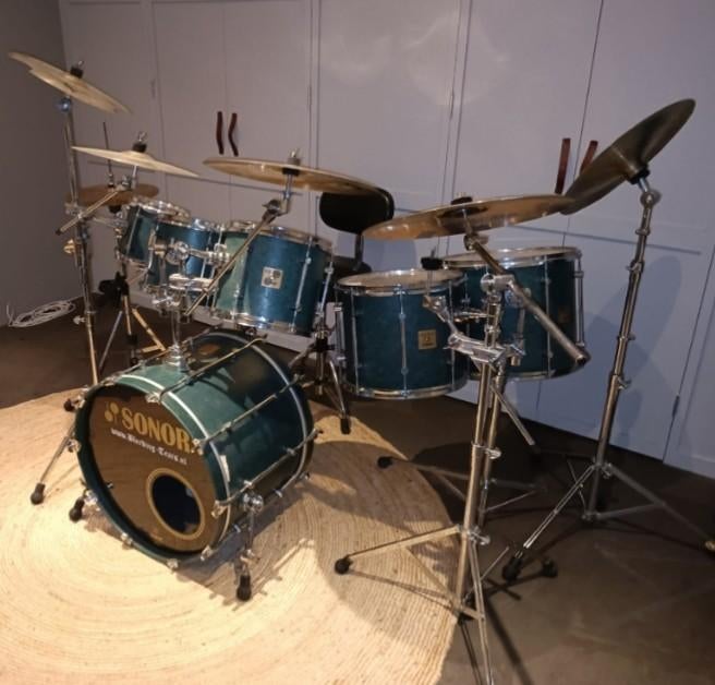 Drumstel sonor, Muziek en Instrumenten, Ophalen, Gebruikt, Sonor