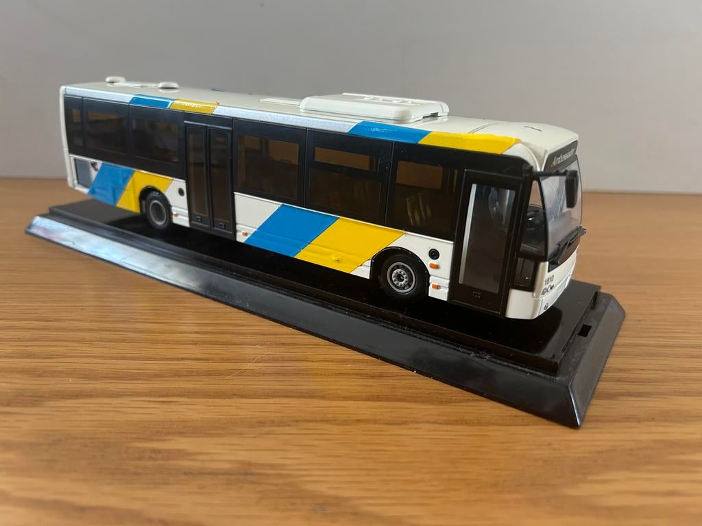 VDL Ambassador Lion Toys 1:50 ‘Hermes’., Hobby en Vrije tijd, Modelauto's | 1:50, Ophalen of Verzenden, Gebruikt, Bus of Vrachtwagen