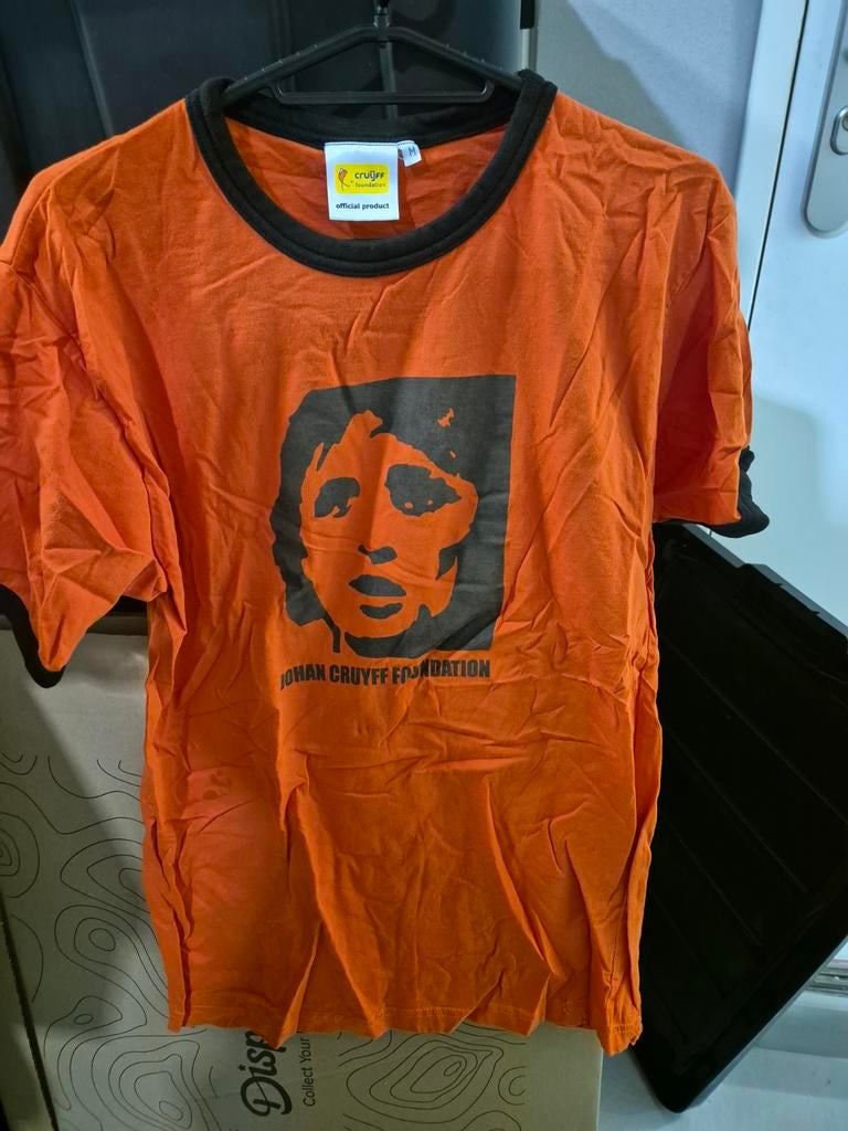 Johan Cruyff Foundation T-shirt - Oranje - Maat M, Maat 48/50 (M), Oranje, Ophalen of Verzenden, Cruyff Foundation