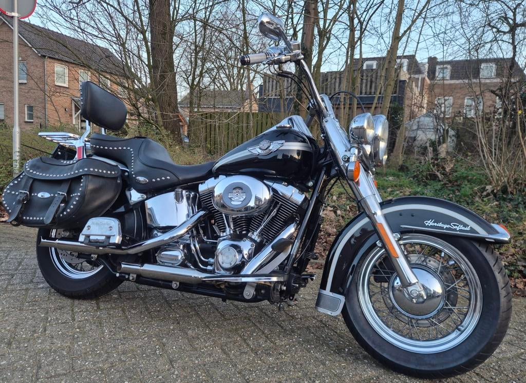 2 motoren Harley davidson softail heritage en sportster