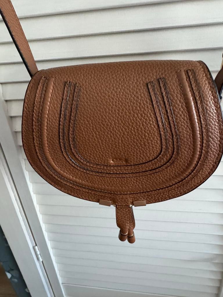 Chloe tas, Sieraden, Tassen en Uiterlijk, Tassen | Damestassen, Ophalen, Zo goed als nieuw, Bruin, Schoudertasje