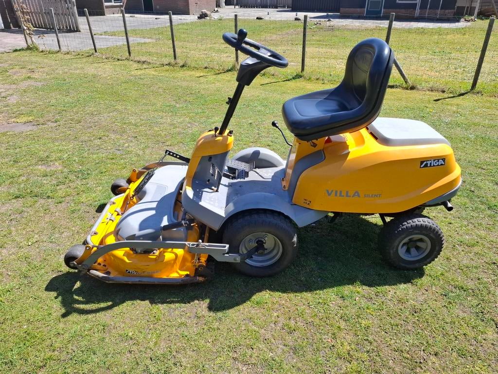 Stiga Villa Frontmaaier Hydrostaat Automaat 95 cm Mulch, Tuin en Terras, Zitmaaiers, Ophalen of Verzenden, Gebruikt, Stiga, Mulchfunctie