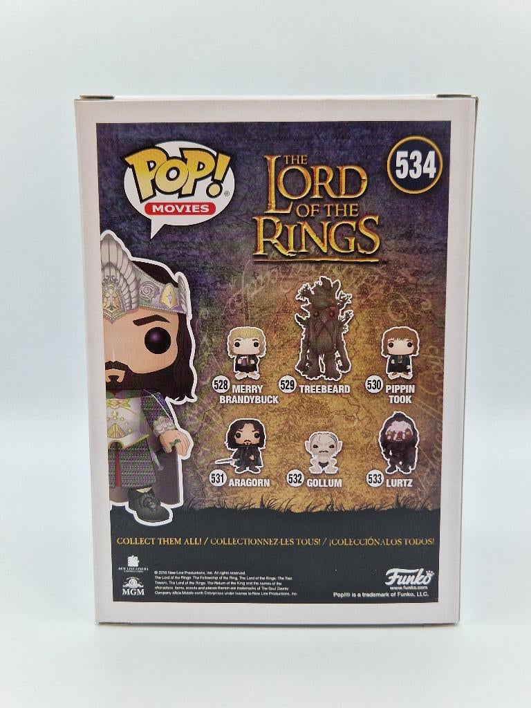 Lord of the Rings King Aragorn Exclusive #534 - Funko POP!, Funko, LLC 2802 Wetmore Ave Everett, WA 98201 United States, Ophalen of Verzenden