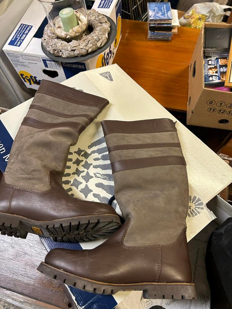 Human Nature laarzen maat 39, Ophalen, Gedragen, Bruin, Lage of Enkellaarzen