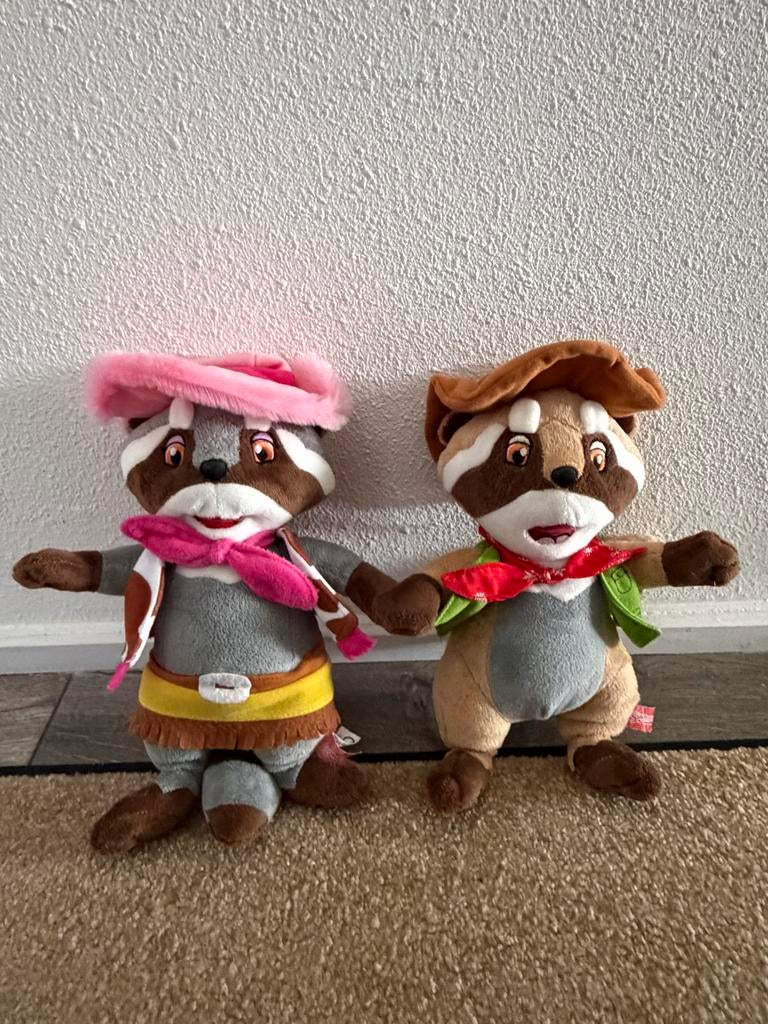 Slagharen Randy & Rosie knuffels, Ophalen of Verzenden, Gebruikt, Overige typen